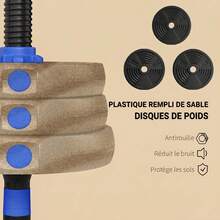 Sportnow Ensemble de musculation - Multicolore - Voir 7