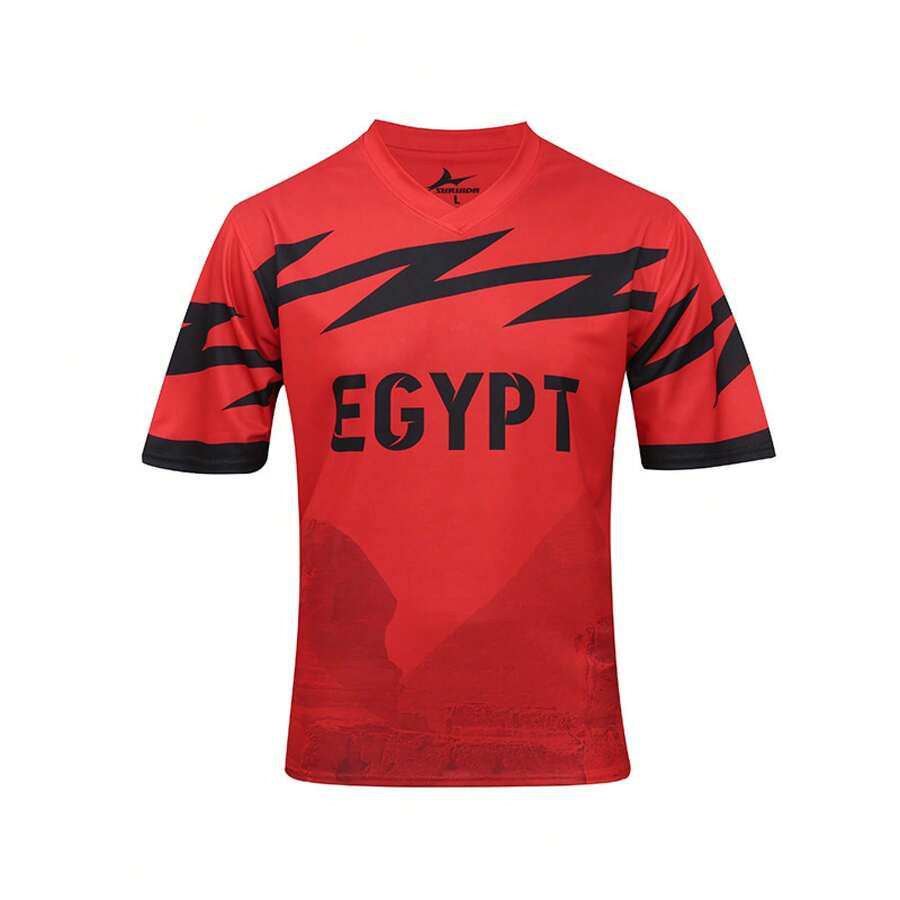 Original Patented Soccer Jerseys Of 48 Teams For The 2026 World Cup: Brazil, Argentina, England, Germany, France, Short Sleeve - 青碧色 - 查看 1