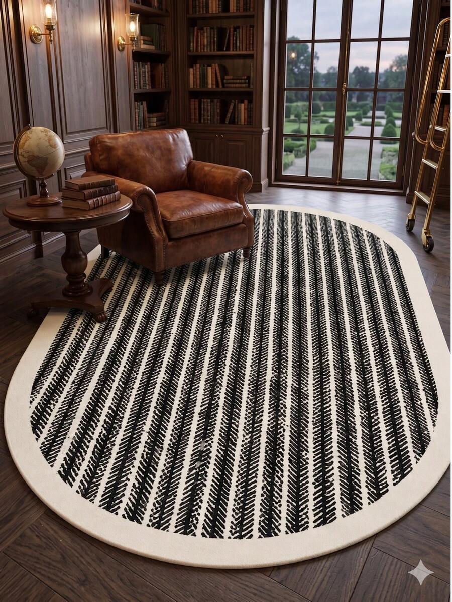 Chilai Home Modern Kitchen Rug- Minimalist Digital Print Floor Mat for Living Room & Bedroom Rug, Machine washable, Made in Turkiye 80x200 cm, 80x300 cm,100x200 cm, 120x180 cm - 彩色 - 查看 1
