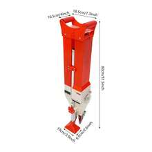YUNRUX Manual Seed Drill, Fertilizer Applicator, Handheld Seed Drill, Vegetable Double Row - C - 查看 2