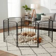 Cercado Grade 392x82cm Portão + 5 Módulos Segurança Pet Cães Cachorro - Preto - Visão 6