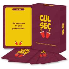 Cul Sec 法國紙牌遊戲－55 個搞笑挑戰與規則，適合法式之夜、朋友聚會與盛大派對的派對遊戲！ - 酒紅色 - 查看 3