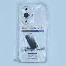 Transparent Air Cushion Anti-Drop Phone Case For Huawei And Honor, Thickened Four-Corner Air Cushion Shock Absorption, Raised Camera And Screen Protection, High-Definition Transparent TPU Soft Shell, Precise Cutouts Anti-Collision, 1.5MM Thickened Air Cushion Shock Absorption Design, Daily Drop And Collision Protection - Clear - View 124