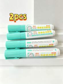 1pc/2pcs Privacy Protection Pen - Wide Tip Erasable, Suitable For Address Labels, Credit Cards, Phone Bills, Shipping Labels, ID Card Covers, Shipping Eraser Pen, Back To School - A - View 11