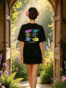 Women T-Shirts - Black - View 1
