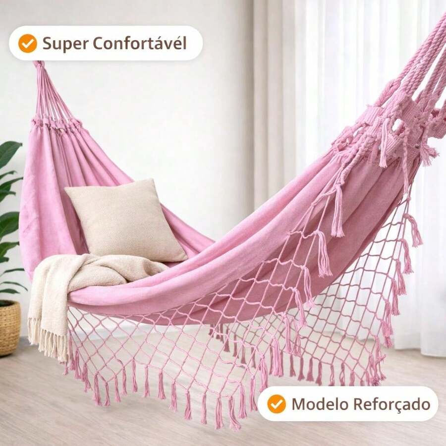 Rede De Descanso Dormir Casal Aconchego Decorativas Luxo