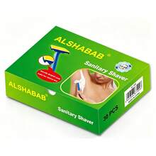 Paquete de  Rasuradoras desechable con mago ergonómico antideslizante Set de Rastrillos de Triple Hojas de acero inoxidable Tira lubricante de Aloe y Vitamina E Cabezal flexible y lavable Kit de Afeitadora manual para hombre - Azul - Ver 10