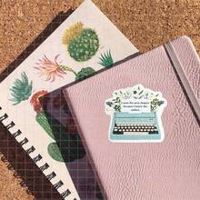 1/2/5 Pcs Believe In The Next Chapter Of Your Life, Because I Am The Author." Gentle And Healing 3-Inch Vinyl Sticker, Suitable For Water Bottles, Notebooks, Journals, And Scenarios Focused On Self-Encouragement And Healing Forward Progress - A - View 5