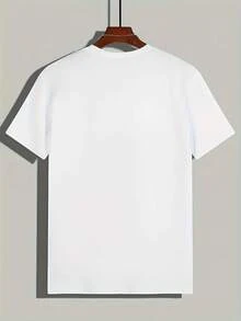 Top de Manga Ccomndota con Cuello Redondo para el Hogar, Diseño de Cuerda de Escalada de Panda, Regalo Lindo, Elegante y Moderno para Fiestas Depcomnd - Blanco - Ver 2