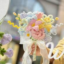 80/200/303/502/722pcs Pipe Cleaners, 8mm Thick Fluffy DIY Twistable Stems, Can Make Flowers, Ornaments, Cute Crafts, Suitable For School, Home Decor, DIY Fuzzy Sticks - Multicolor - View 3