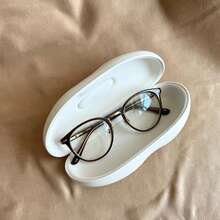 Multifunctional Zippered EVA Case Lightweight Organizer For Outdoor Eyewear And Earphones - White - View 6
