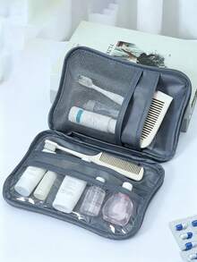 Portable Camping Medicine Bag, Portable Medical Kit With "AIRPLANE" And Pill Pattern, Compact First Aid Kit, Suitable For Travel And Home Portable Storage Bag, Small Medicine Bag, Convenient Medical Kit, Emergency Kit, Multiple Colors Available, Suitable For Daily/Outdoor/Travel, Essential Medical Accessory For Health-Conscious People And On-The-Go Use, Daily Health Management Organizer - Multicolor - View 4