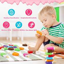 Montessori Popsicle Stick Letter Puzzle Educational Toy, Children's English Enlightenment Color Sorting Matching Game, Baby Parent-Child Interactive Storage Bucket Educational Set - Multicolor - View 5