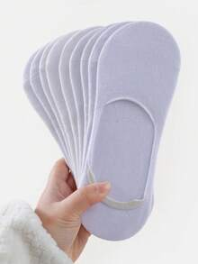 5 Pairs Women's Cute 3D Cartoon Animal Pattern Low-Cut Invisible Boat Socks - Multicolor - View 9