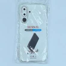 Galaxy 透明氣墊防震手機殼 1.5mm 加厚四角氣囊 鏡頭加高保護 TPU 軟殼 - 無色 - 查看 80