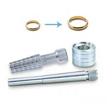 KLONKEE Ring Expander Tool, Ring Adjustment Tool, Ring Size Adjustment Tool, Suitable For Expanding Gold, Silver And Soft Metal Rings - Ring Expander - View 9