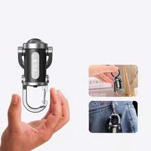 1pc Portable Keychain Flashlight Multi-Function Ultra-Small Mini Power Bank Light Waterproof Suitable For Outdoor Camping Home Emergency Portable Light - Keychain - View 7