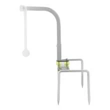YUNRUX Durable Golf Swing Trainer, Adjustable Height (17.32–19.29 Inches), Corrosion-Resistant Stainless Steel, TPU Cushioning For Comfort, Easy To Clean And Portable For Training On The Go. - White - View 5