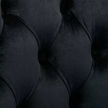 Set de 2 Sillas de comedor 65 cm de Velvet para cocina y salon - Negro - Ver 10
