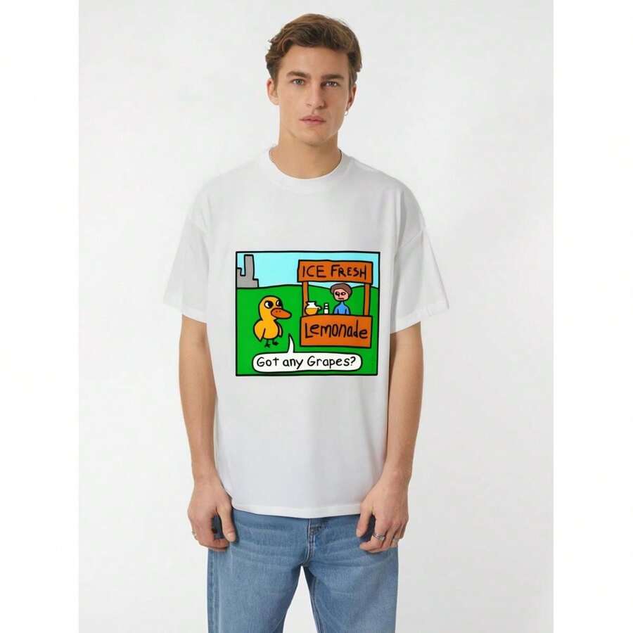 Men T-Shirts - 白色 - 查看 1