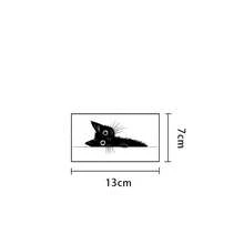 1pc Waterproof Anti-Rub PVC Realistic Kitten Tattoo Sticker, Suitable For Daily Wear - Grey - View 5