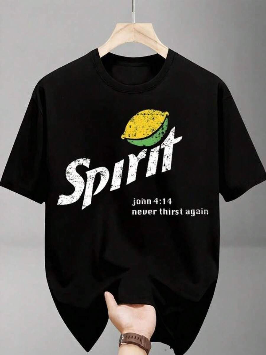 El último artículo de moda para 2026, exclusivo para el verano, camiseta de puro algodón unisex. Para hombres. Manga corta. Camisa T de manga corta. Ropa de primavera. Ropa de verano. Prenda - Negro - Ver 1