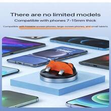 360° Rotating Car Dashboard Phone Holder, Adhesive Car Phone Mount, Center Console Car Mount, Dashboard Phone Holder Compatible With All Smartphones, 360° Rotating Car Phone Holder, Cat Ear Design Anti-Slip Silicone Base, Universal Center Console Navigation Mount - Multiple Styles - View 12