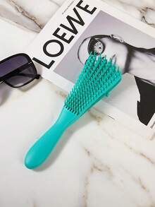 1pc Octopus Comb Hair Massage Straightening Comb Detangling Comb Styling Comb - Multicolor - View 7
