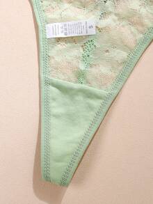 3pcs Sexy Women Metal Chain Thong Panties - Multicolor - View 8