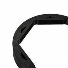 Cubierta de protección de cadena de plástico con almohadilla anticolisión para motocicleta EXC - protector de cadena de motocicleta - Ver 2