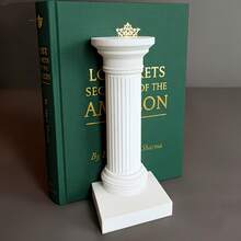 Rak Buku Kolom Romawi - Rak Buku Seni Minimalis & Dekorasi Meja. Rak Penyimpanan Buku Berkualitas Tinggi untuk Ruang Belajar atau Kantor. Hadiah Kreatif Ideal: Hadiah Sempurna untuk Pecinta Buku, Dekorasi Liburan, atau sebagai Ungkapan Emosi. - Rak buku berbentuk kolom Romawi - View 9