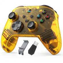 Controlador de juego inalámbrico Bluetooth VILCORN G6, compatible con smartphones iOS/Android, PC/SWITCH, joystick con efecto Hall, 400mAh - Ver 20