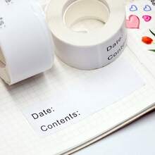 Food Storage Labels, Date & Contents Writable Kitchen Stickers For Fridge, Freezer, Jam Jars, Storage Containers, Food Boxes & Pantry Organization - White - View 7