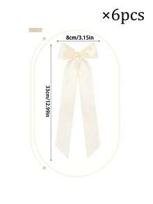 12 Pack 4 Inch White Ribbon Wine Glass Candle Holder Self-Adhesive Label Name Tag Wedding Anniversary Party Decoration Gift (Ivory White) - Milky White - View 7