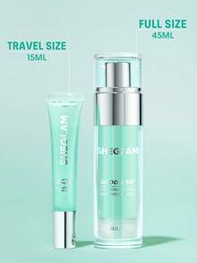 SHEGLAM [2Pcs] Good Grip Hydrating Primer 正裝和旅行裝套組 品牌美妝化妝品 適合女士與女孩 - 薄荷藍 - 查看 7