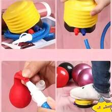 1pc Balloon Foot Pump, Fast Inflation, Portable Plastic Air Pump, Suitable For Party Inflatable Toys, Swimming Pool Floats, Air Mattresses, Lightweight And Easy To Use - Type a - View 6