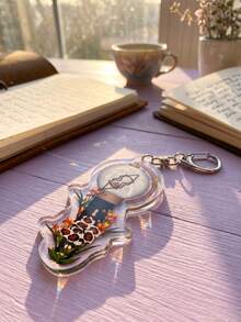 1Pc/8Pcs BangTang K-Pop Theme Fan Support Pattern Keychain, Cute Asymmetrical Shaped Metal Clasp Functional Bag Decoration, Suitable For Fan Meetings, Concert Support, Birthday Gifts, Student Backpack Decoration, Merchandise Collection, Holiday Celebration And All Season Use - Style2 - View 13