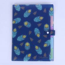 Expanding File Folder For Office School Homeoffice, Unique File Organizer With Tabs, 5 Pocket Accordion File Organizer - Single Piece - View 9