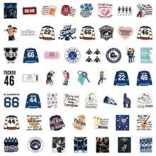 52PCS Off Campus Stickers Aesthetics Stickers Scrapbooking, Diary, Laptop, Bumper, Skateboard, Water Bottle, Computer, Phone Greeting Cards, Photo Albums, Furniture, Stickers - View 4