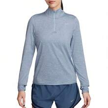 Nike Authentic New Season Women's Running Sports Half-Zip Long Sleeve T-Shirt FB4317-440 - FB4317-440 - View 7