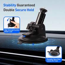 Starlink Mini Car Dashboard Mounting Kit With Adhesive Suction Cup Base, Adjustable Angle, Easy To Fix - For Starlink Mini - View 7