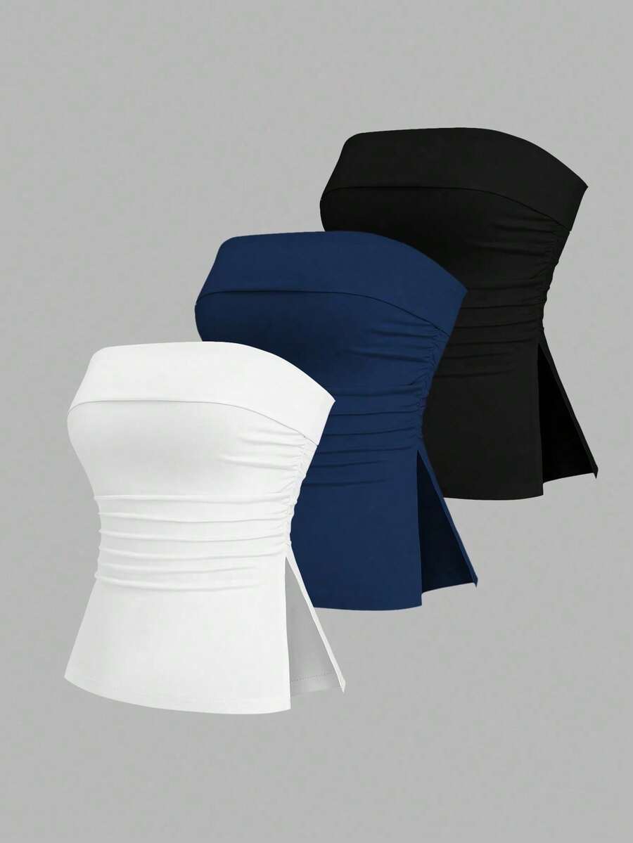 Versatile And Casual Women's Tube Top - 多色 9 - 查看 1