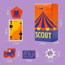 1pc Scout Card Game By Oink Games - Suitable For All Ages | Ideal For Holidays And Special Occasions | Great Gift Choice, Board Game, Card Game, Tabletop Game - Orange - View 3