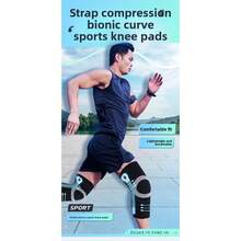 1PC Double-Sided Spring Compression Breathable Knee Pad, Warm And Anti-Slip, Suitable For Air-Conditioned Rooms, Suitable For Men And Women Cycling Protective Gear - Multicolor - View 7