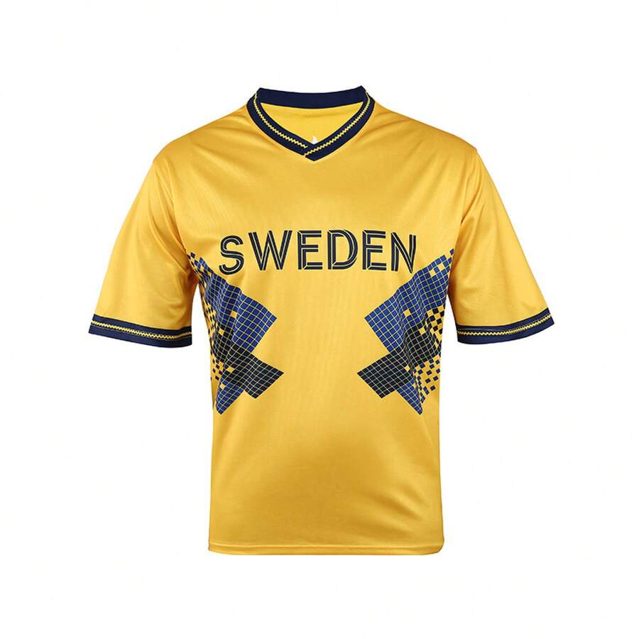 Original Patented Soccer Jerseys Of 48 Teams For The 2026 World Cup: Brazil, Argentina, England, Germany, France, Short Sleeve - 巧克力棕 - 查看 1