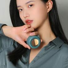 1pc Mini Whirdwind Portable Charging Fan Waist Clip Mini Whirlwind Fan 3-Speed Handsfree Silent Strong Wind - Multicolor - View 15
