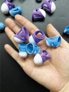 [2pcs/Set]Silicone Thimble Rings, Fingertip Protection For Sewing, Tailoring, Embroidery, Leather Craft, DIY Needlework, Perfect Gift For Craft Enthusiasts - Silicone Ejector - View 8