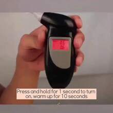 1pc Professional Alcohol Tester - High Precision 0.001% BAC, LCD Display, Portable Breathalyzer (Battery Not Included), Suitable For Personal, Car, Home And Commercial Use - Breathalyzer - View 12