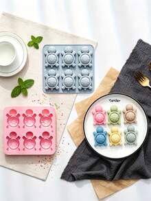 Cute 3D Pink Turtle Silicone Ice Mold, Multi-Functional Home Baking Mold. Refrigerator Ice Tray, Suitable For Home, Bar, Club, Whiskey, Party And Gift, Mini Ice Cube Mold, Kitchen Accessories, Home Goods, Baking, Kitchen, Teacher Gift - Turtle Mold - View 5
