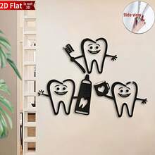 3pcs Acrylic Wall Stickers, Removable And Reusable, Multiple Colors Available, Suitable For Decorating Living Room, Bedroom And Kitchen. - A - View 6